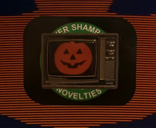 Load image into Gallery viewer, Halloween III TV Pin (non lenticular)